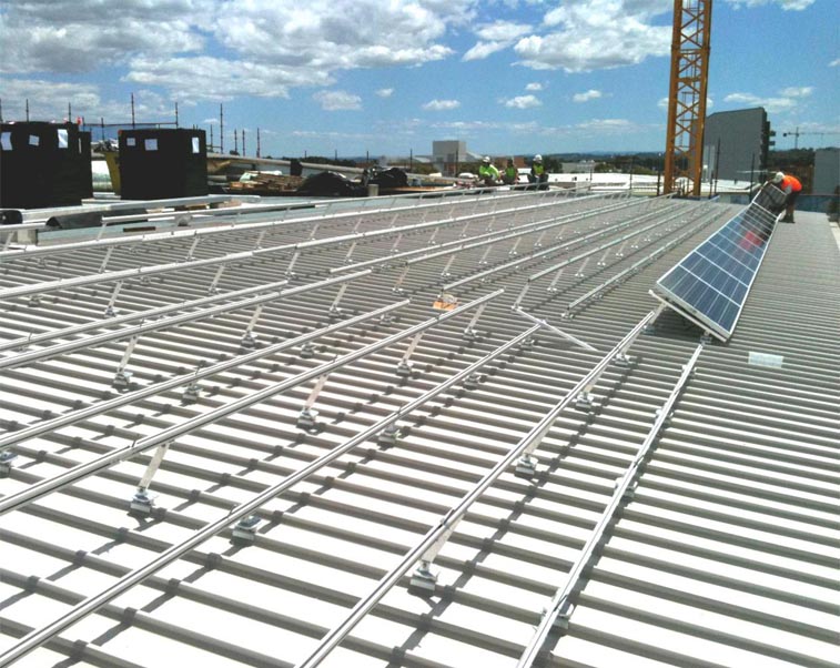 Solar rail application picture