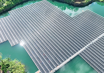 Suporte flutuante solar