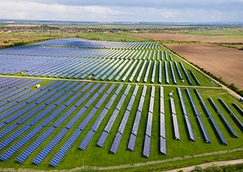 Suporte de solo para painéis solares
