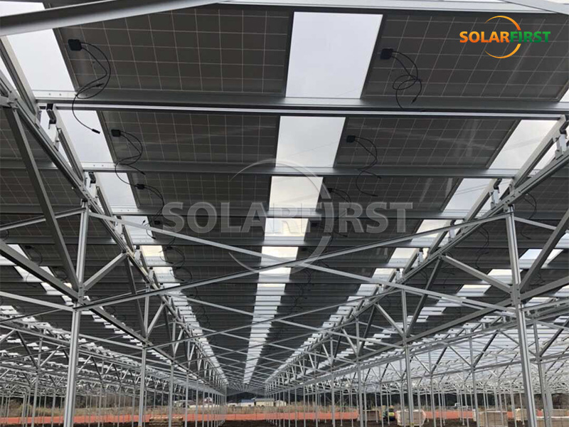 Usina de energia solar fotovoltaica terrestre para agricultura de 1,8 MWp no Japão
