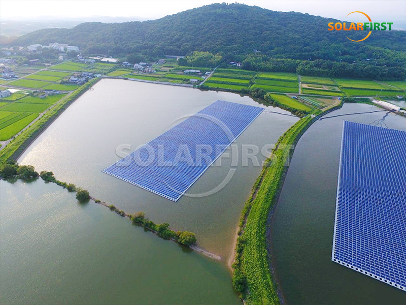 Usina fotovoltaica flutuante de 8 MWp na Tailândia