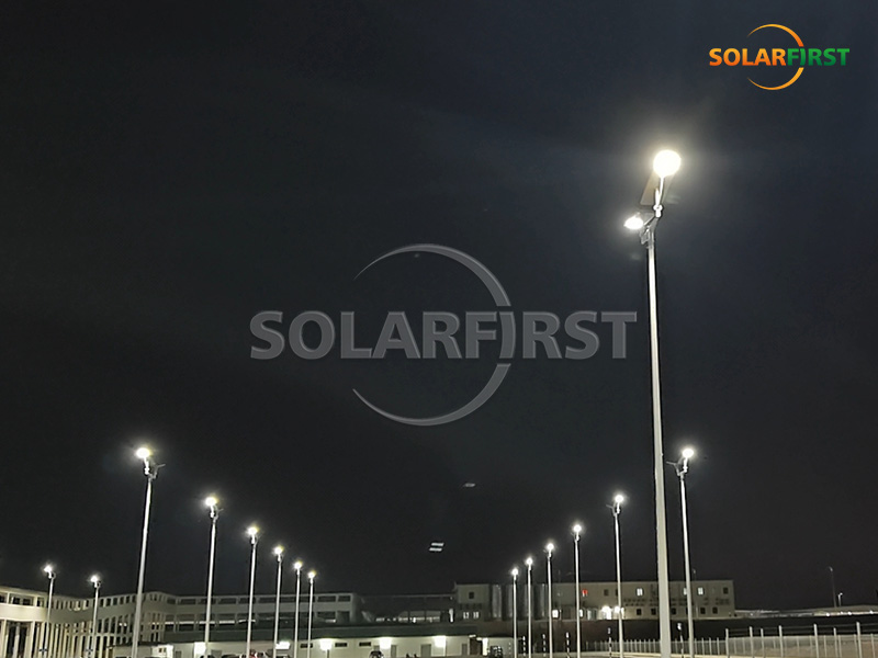 Soluções de iluminação pública solar na Malásia