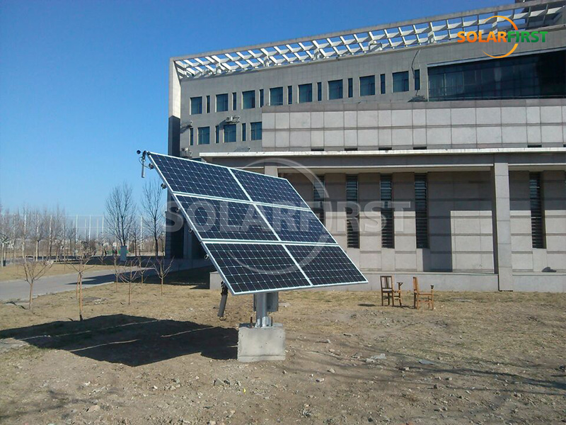 Solução de rastreamento de eixo duplo de 1,8 kWp na China