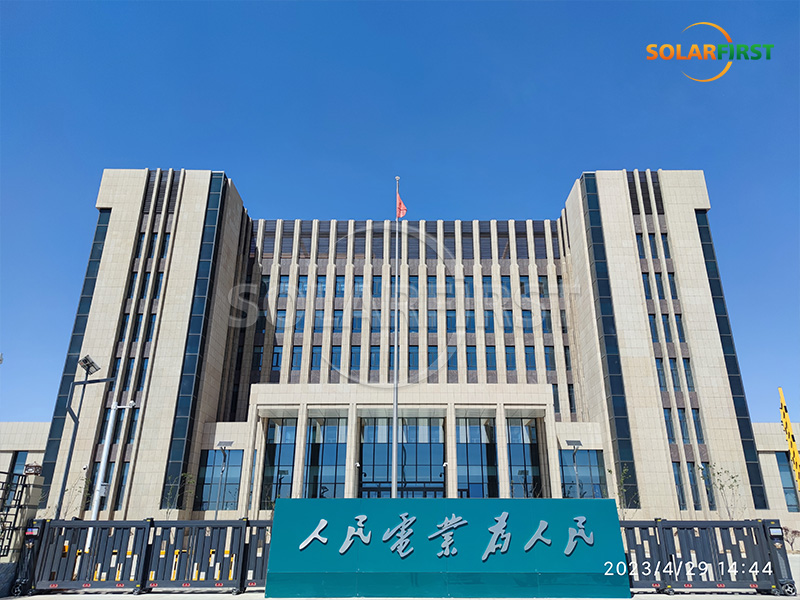 Solução de fachada cortina BIPV solar na China