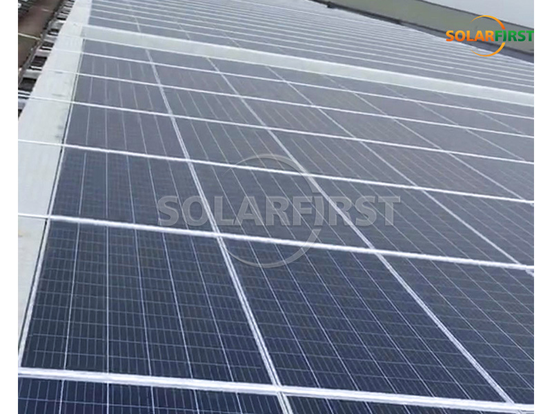 Solução de telhado BIPV de 1,2 MWp na China
