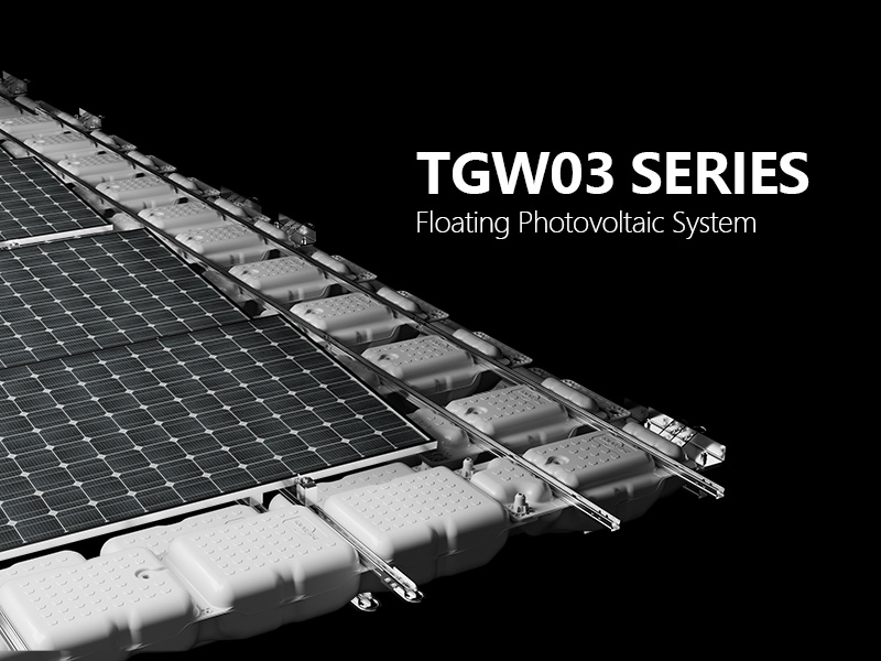 Sistema fotovoltaico flutuante da série TGW03