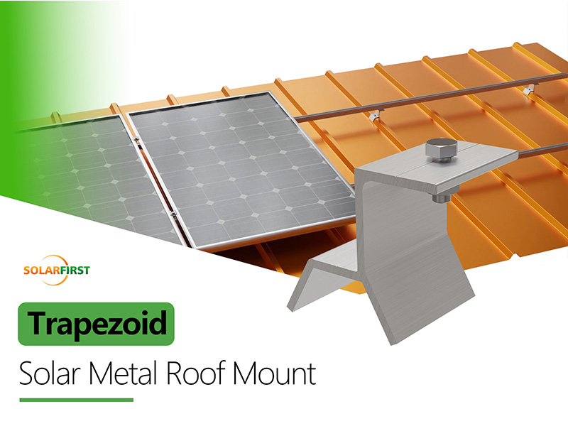 Braçadeira de telhado trapezoidal