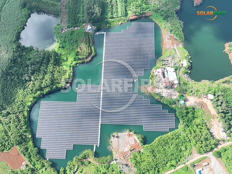 Projeto fotovoltaico flutuante Lingao da Solar First recebe elogios da mídia