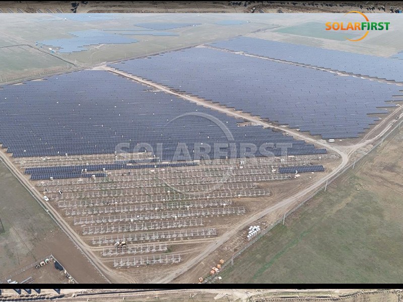 Usina solar Solar First Group Georgia de 23,8 MWp: Instalação confiável em clima úmido e quente.