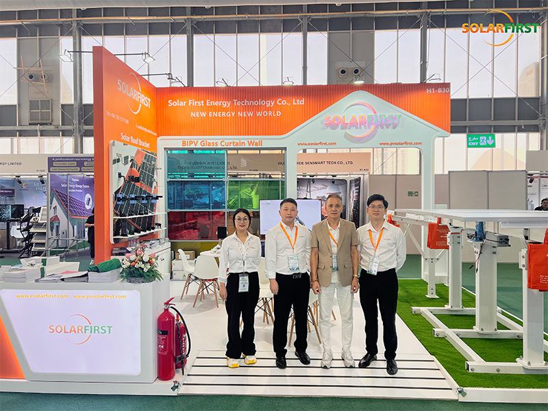 A Solar First Group brilha na Saudi PV Expo com soluções para todos os cenários.