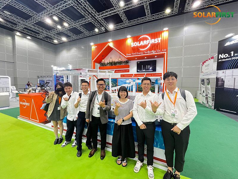 A Solar First se destaca na Malaysia Green Energy Expo com diversas soluções fotovoltaicas.