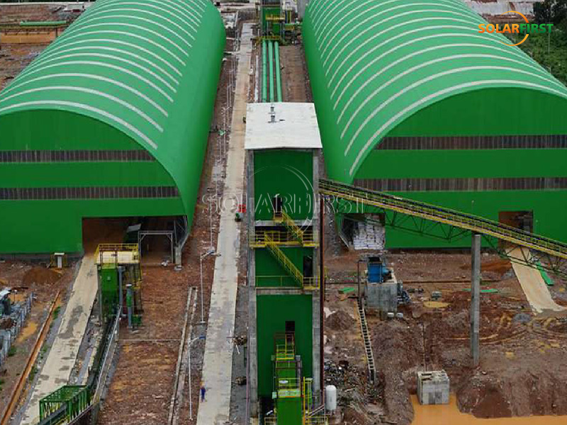 Projeto da fábrica de cimento do Laos
