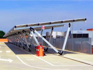 solar carport pv estrutura de montagem para estacionamento