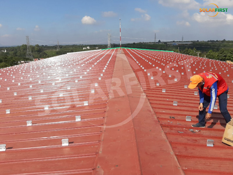 projeto de usina de energia no telhado vietnam 6mwp

