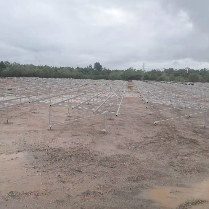 6.164mw rroject de montagem no solo solar na malásia 2019