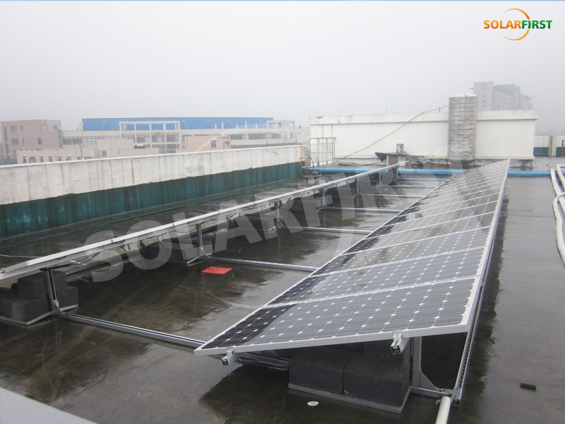 Projeto de usina de energia no telhado de zhejiang 500KW

