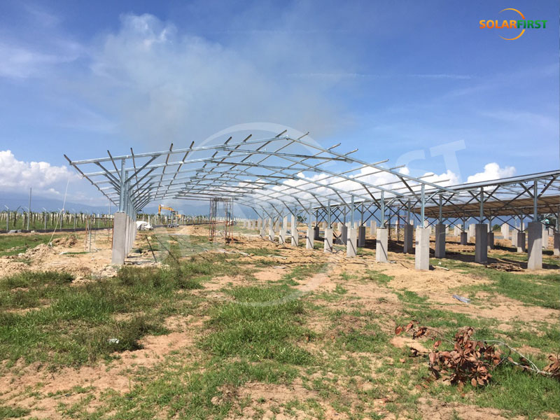 projeto de apoio a galpão de fazenda de 15 MW no vietnã

