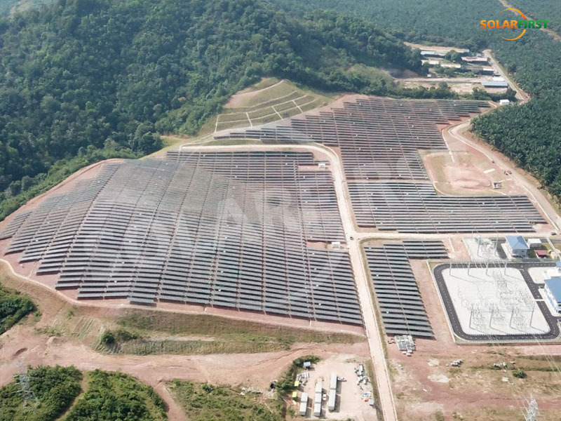 projeto de usina de energia terrestre de 45mwp na malásia
